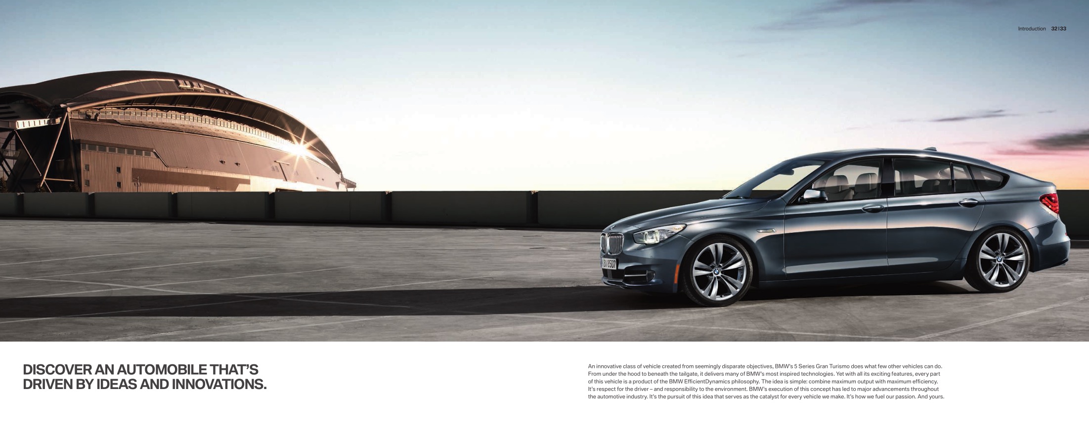 2012 BMW 5-Series GT Brochure Page 23